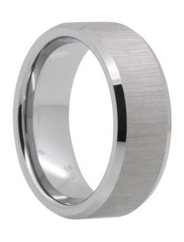8 mm Satin Tungsten Band, Lifetime Warranty - P888C 8 mm Satin Tungsten Band, Lifetime Warranty - P888C