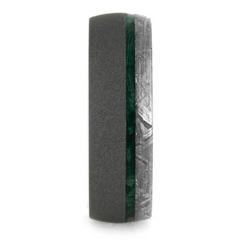 7 mm Meteorite & Breen Box Elder in Sandblasted Titanium - GBE858M 7 mm Meteorite & Breen Box Elder in Sandblasted Titanium - GBE858M