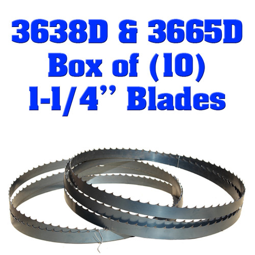 Box of 10 Blades 1-1/4" Baker 3638D & 3665D