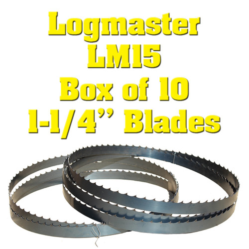 Box of 10 Blades Logmaster LM15