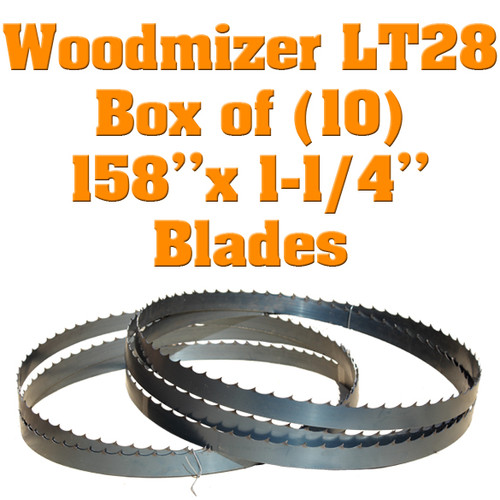 Band saw blades for Woodmizer LT28