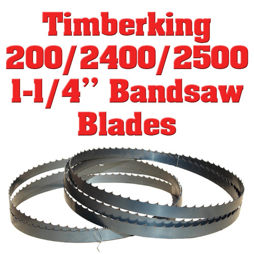 1-1/4" bandsaw blades for the Timberking 200, 2400 and 2500 sawmill
