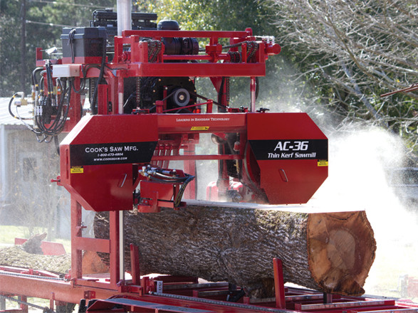 The Magic of Thinking Big - With Portable Sawmills
