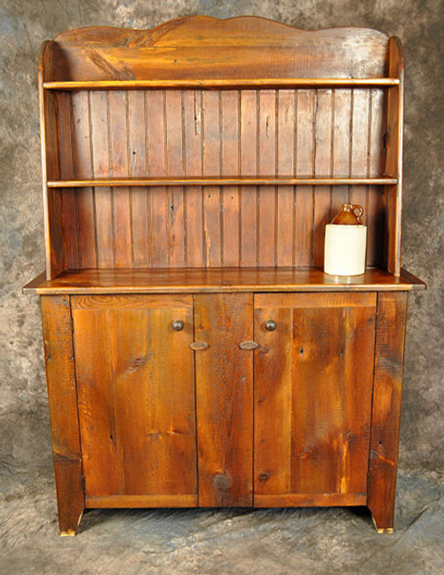 Rustic Reclaimed Wood Kitchen Hutch 52" Country Marketplace