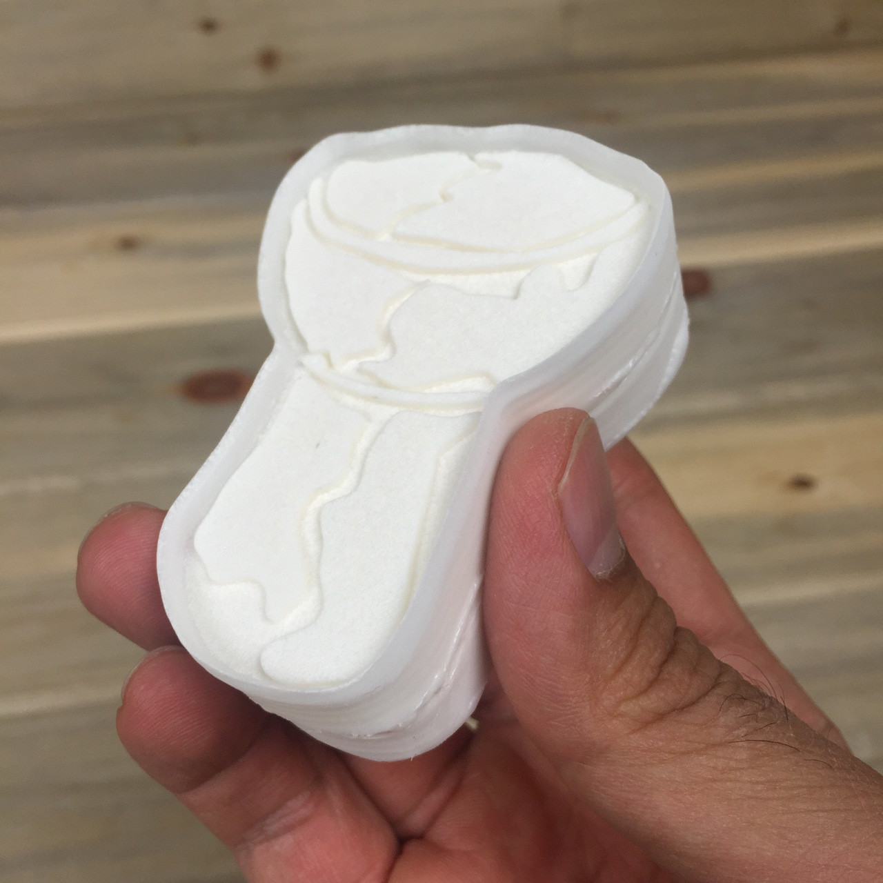 Latte Stone Resin Cookie Cutter Stamp 3.5 inch