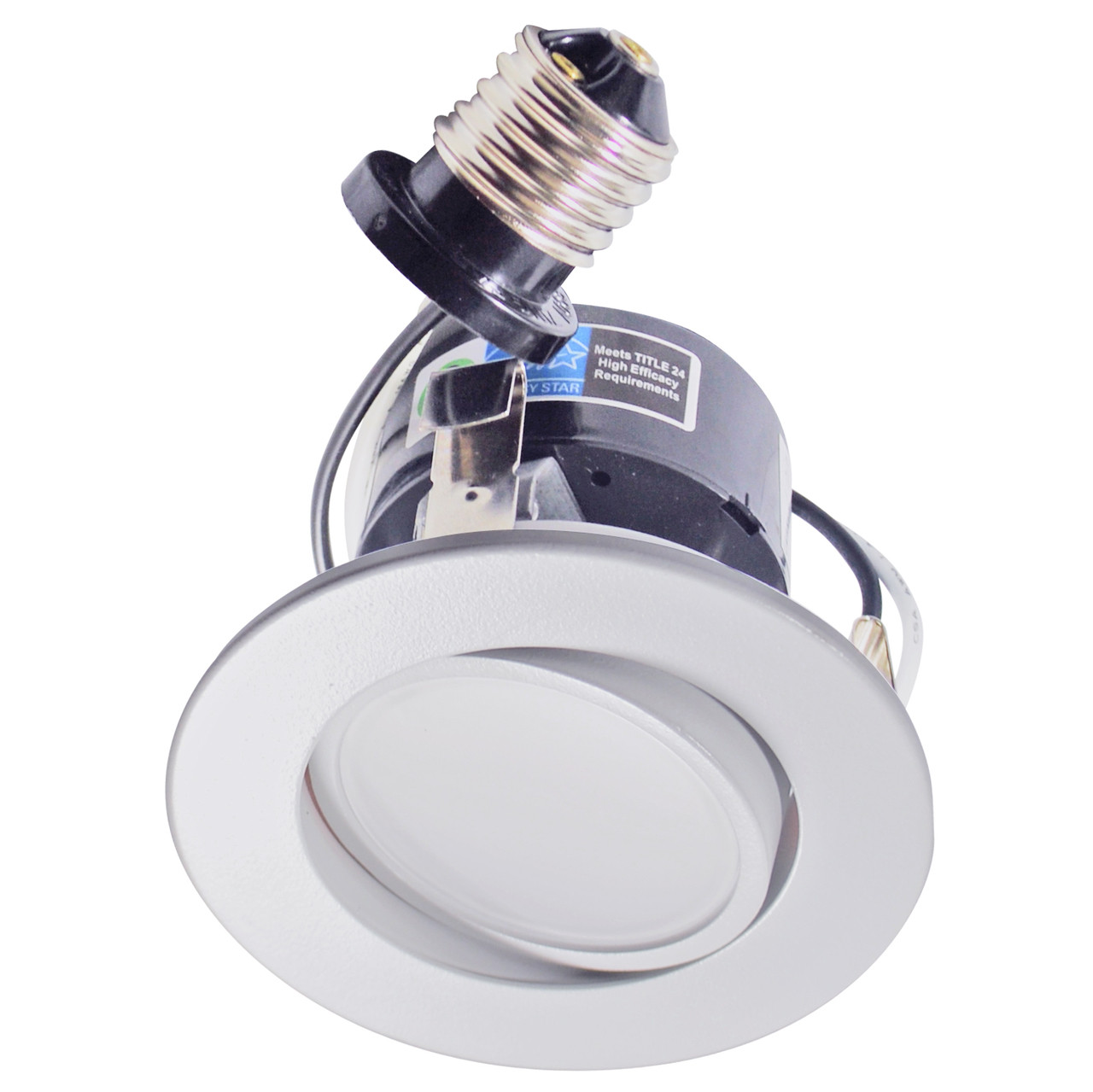 3 led recessed retrofit kit gimbal 3000k dimmable lampsone