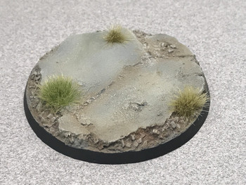Scenic Resin Bases - Urban Rubble 60mm Beveled Edge "A" Base Scenic Resin Bases - Urban Rubble 60mm Beveled Edge "A" Base