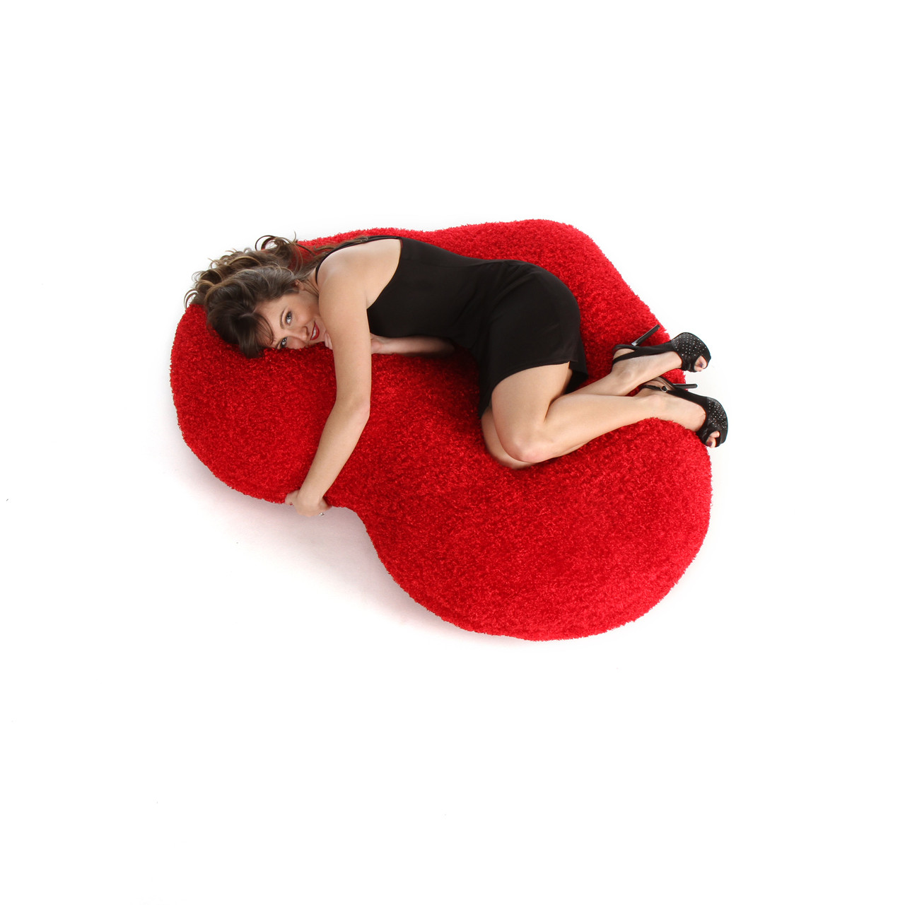 56in Ginormous Red Heart Body Pillow for Valentine’s Day ...