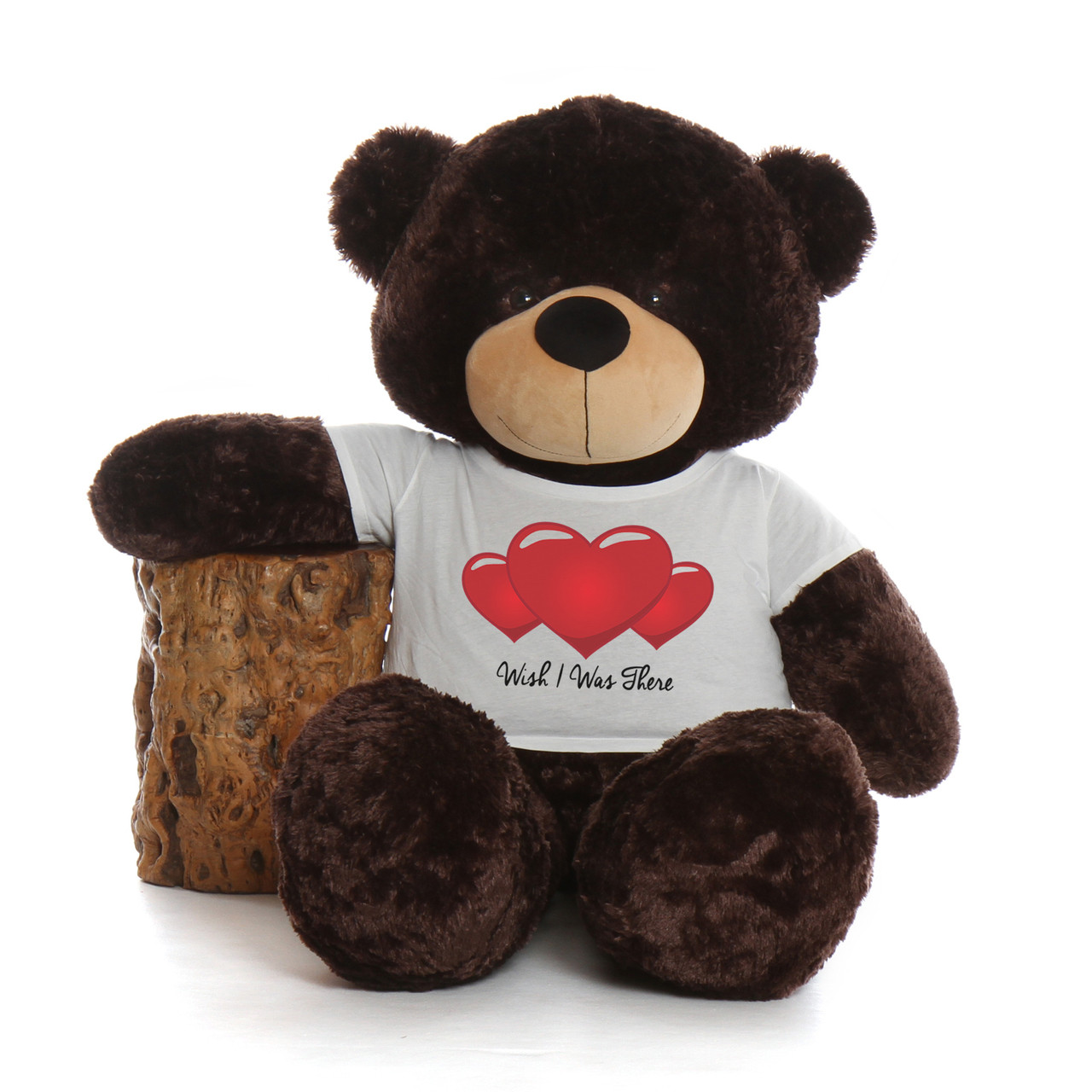 5ft Life Size Valentine's Day Teddy Bear wearing ‘Wish I ...