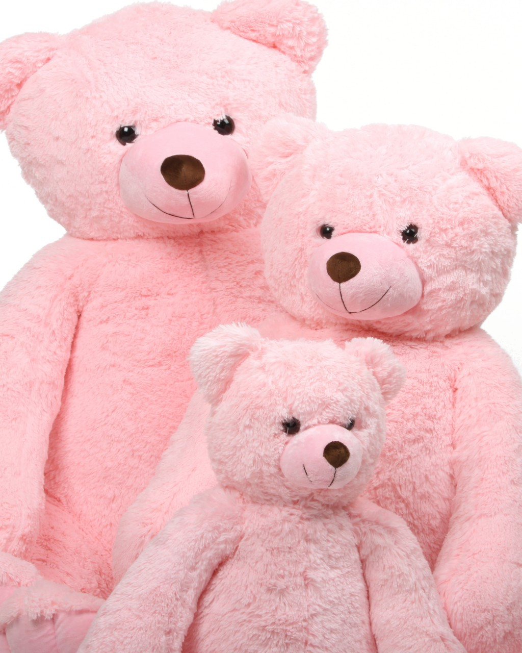 Darling Tubs 65" Pink Life Size Plush Teddy Bear - Giant 