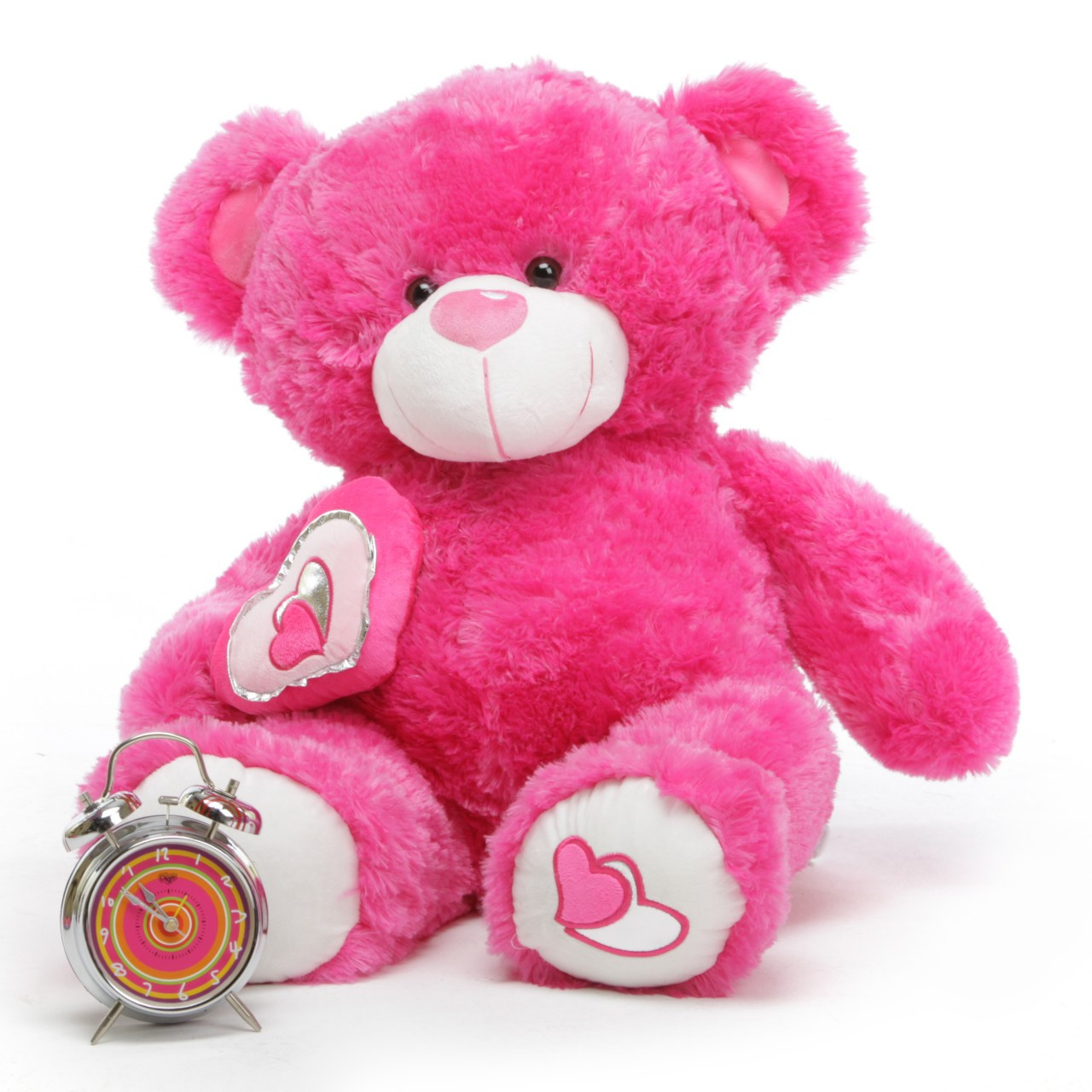 ChaCha Big Love 30" Hot Pink Valentine Teddy Bear - Giant 
