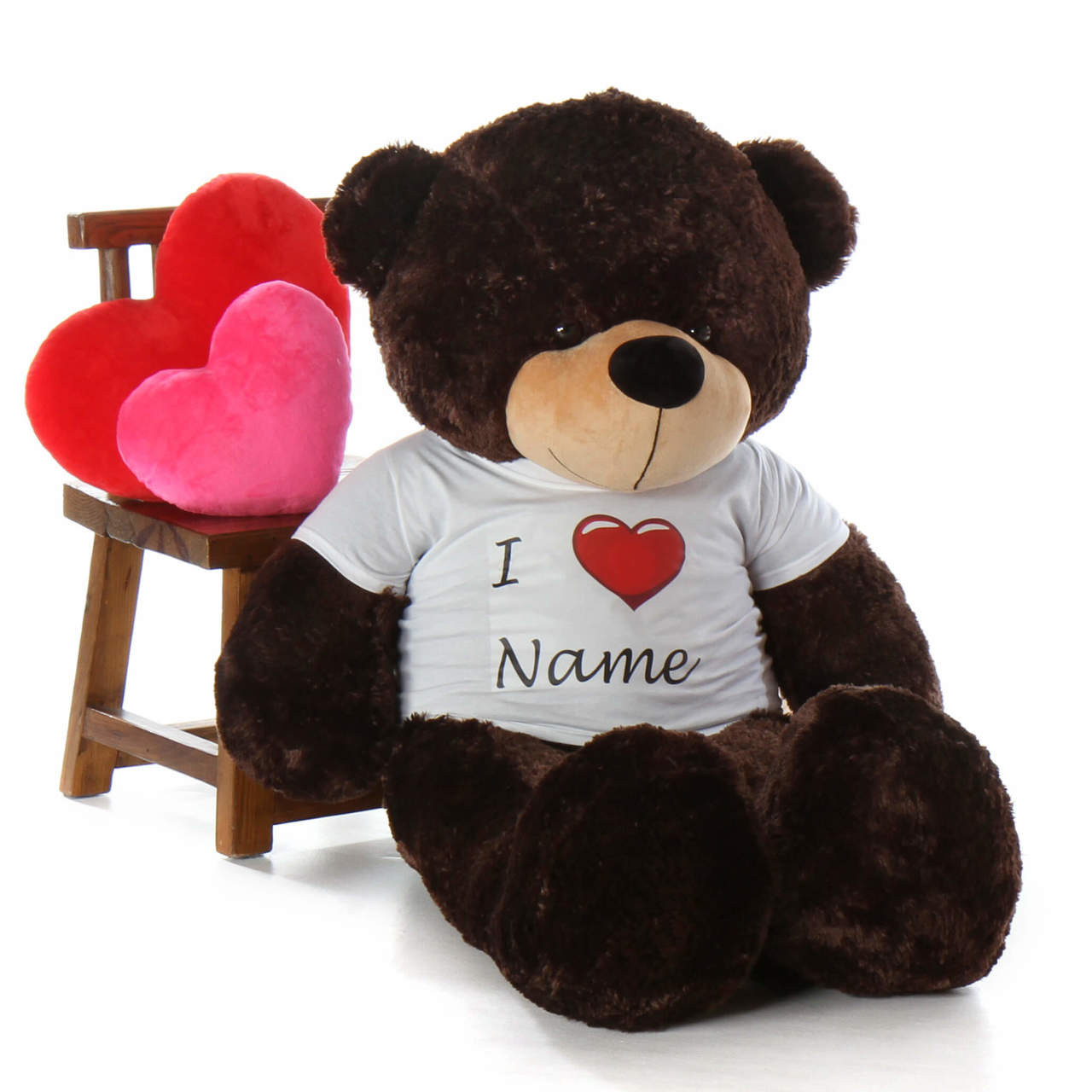 Life Size 5ft Personalized Valentine’s Day Teddy Bear ...