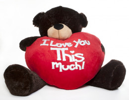 giant teddy bear i love you