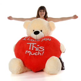 shop holiday valentines day hearts giant teddy