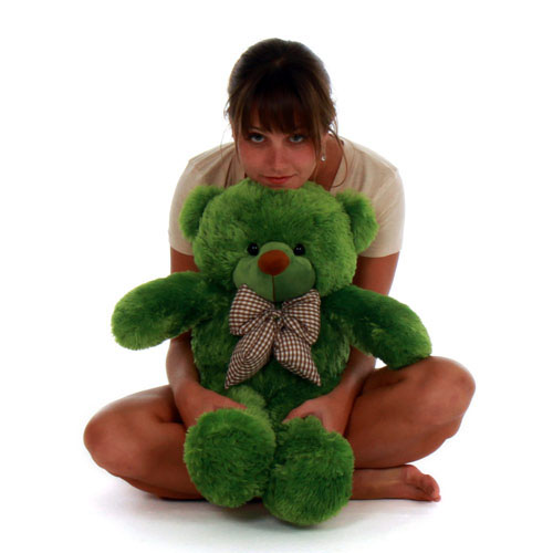 big green teddy bear