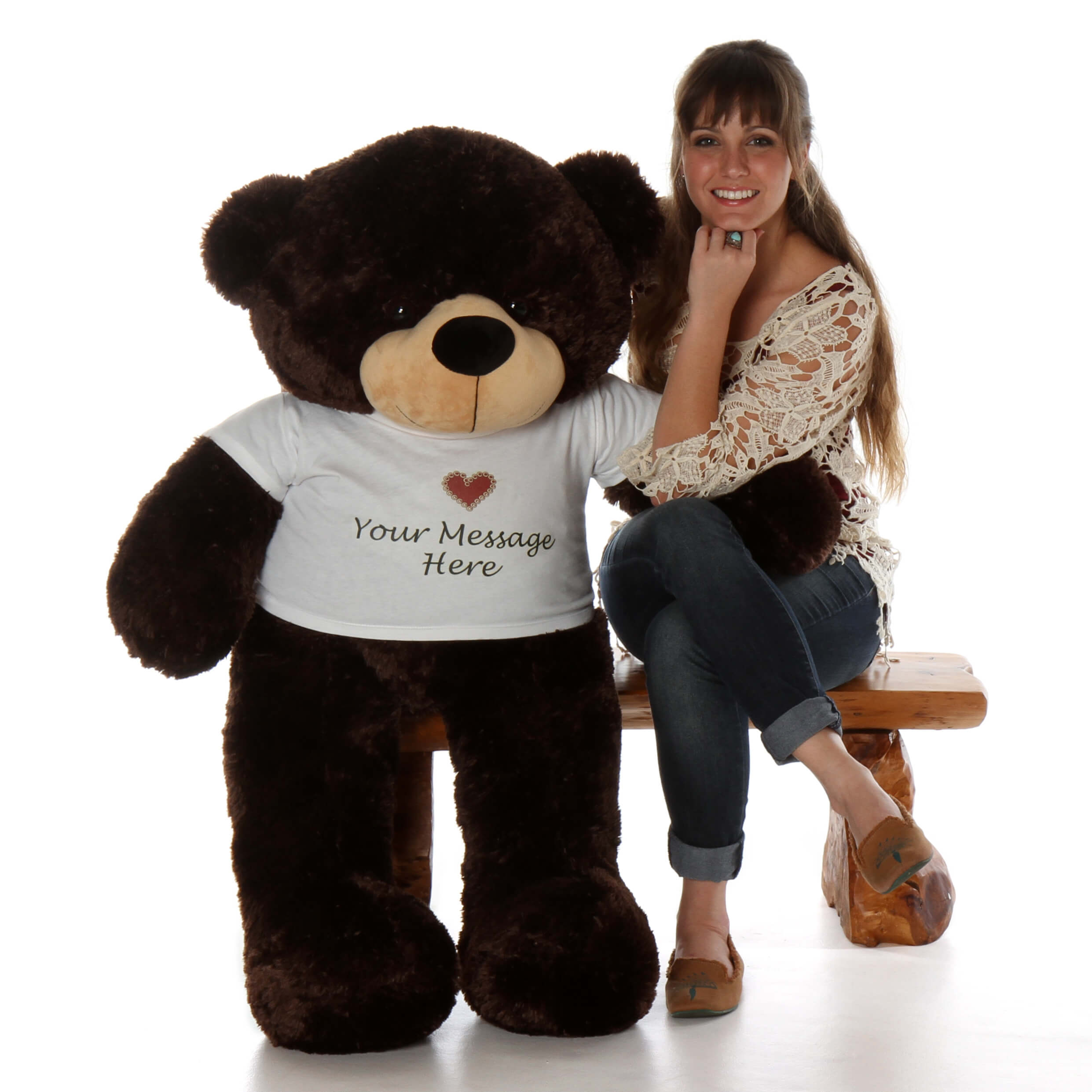 big teddy bear personalized