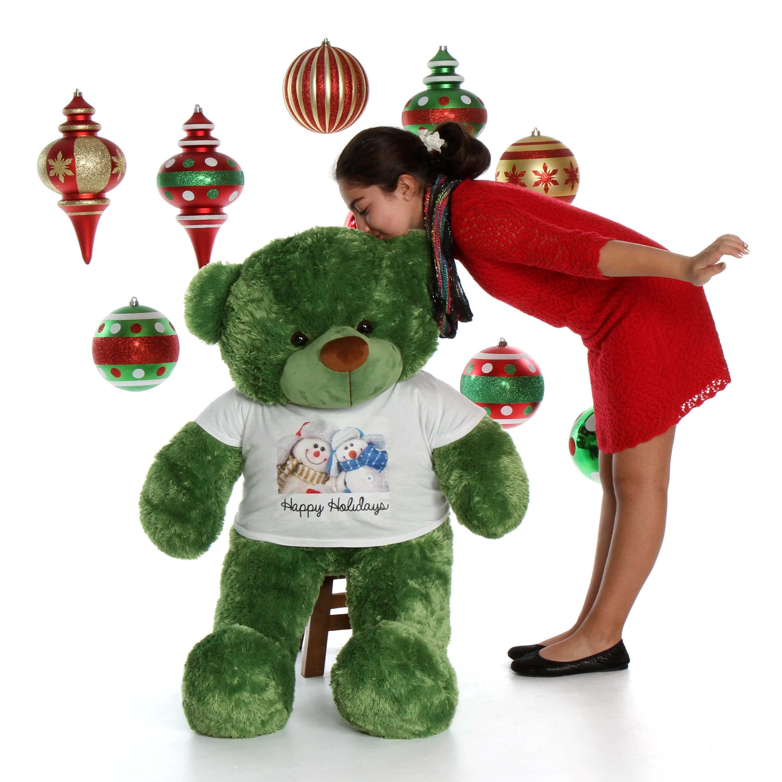 48in-lucky-cuddles-green-giant-teddy-bear-snowman-shirt-kisses1.jpg