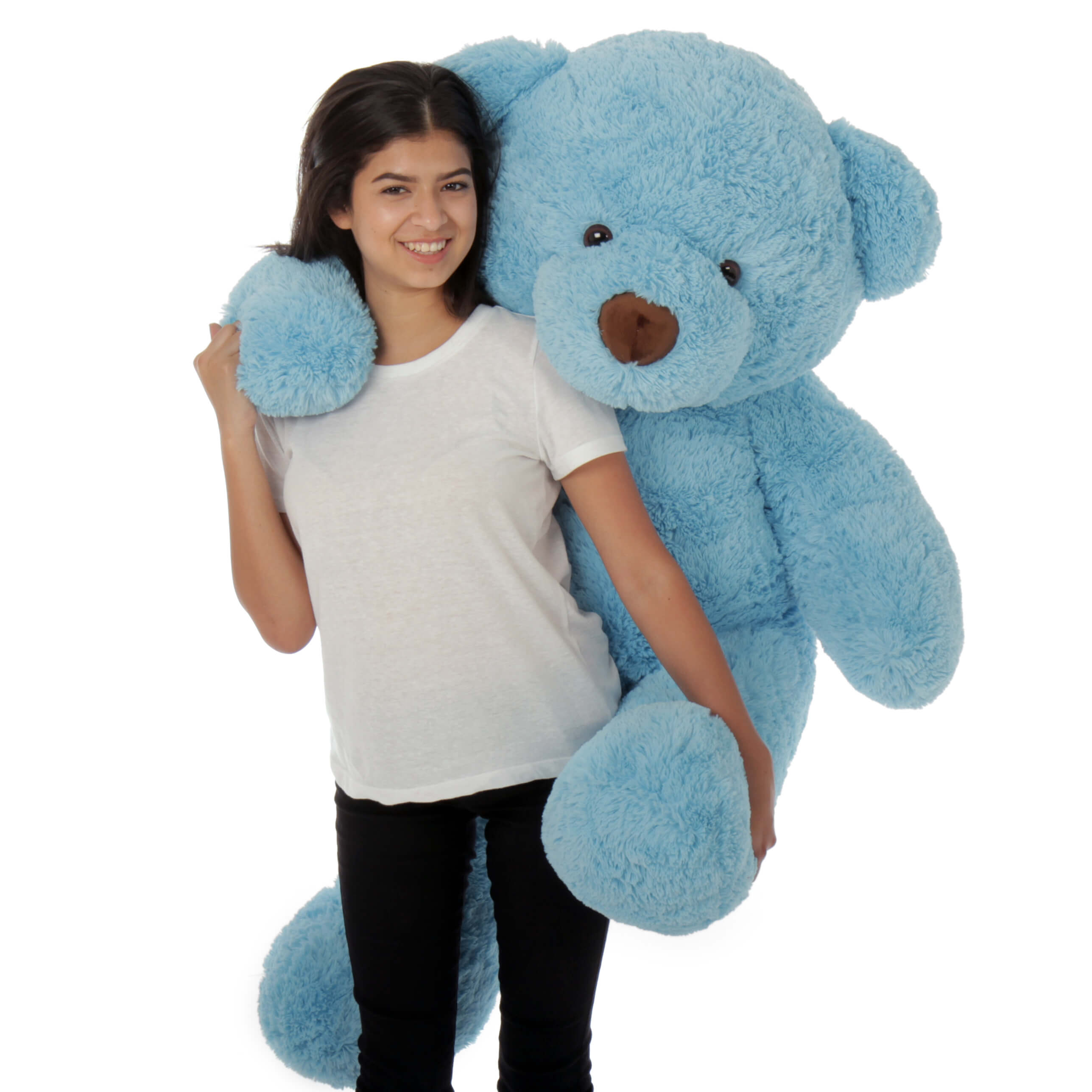 blue teddy bear small