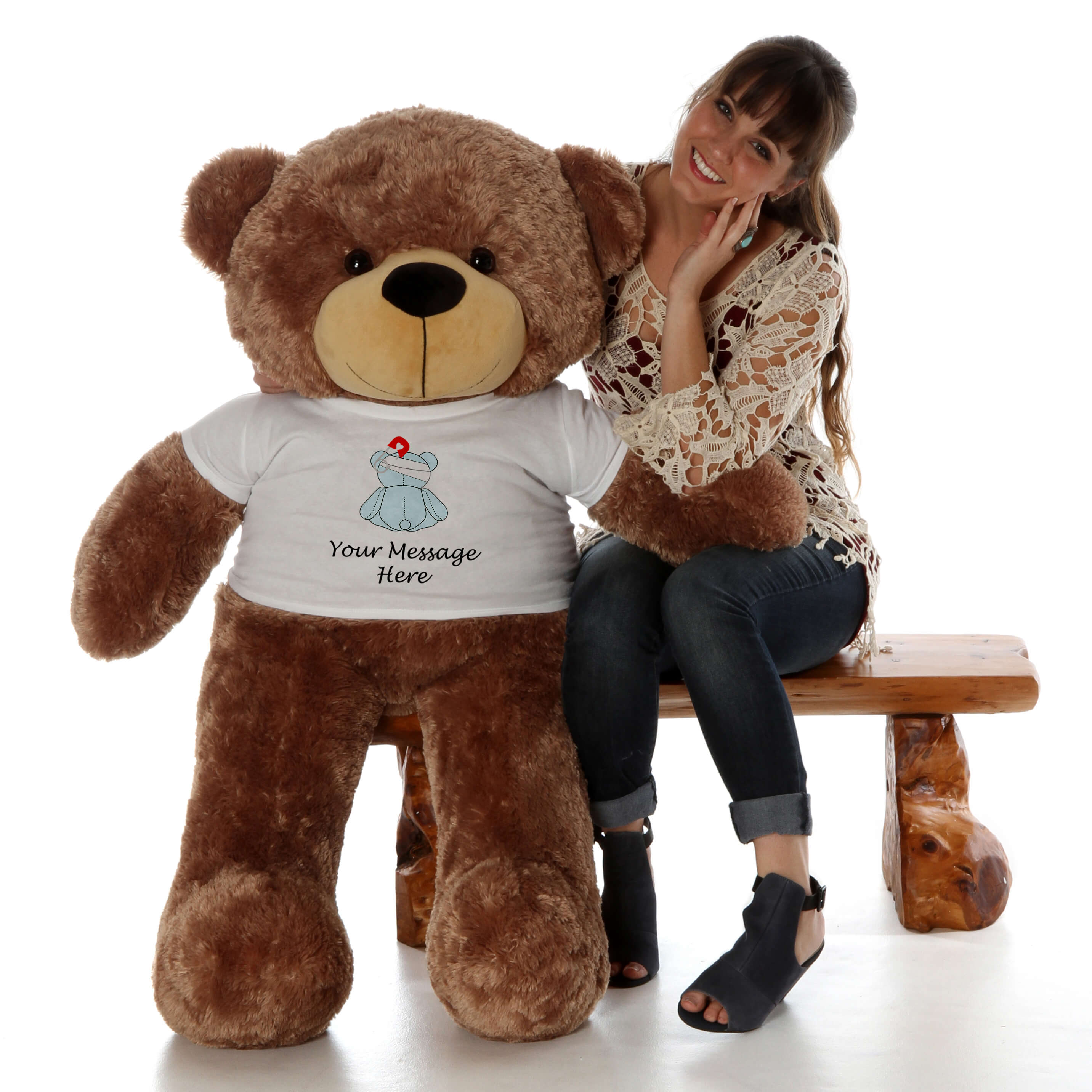 4ft-sunny-cuddles-mocha-brown-giant-teddy-bear-in-a-get-well-soon-your-message-here-t-shirt.jpg
