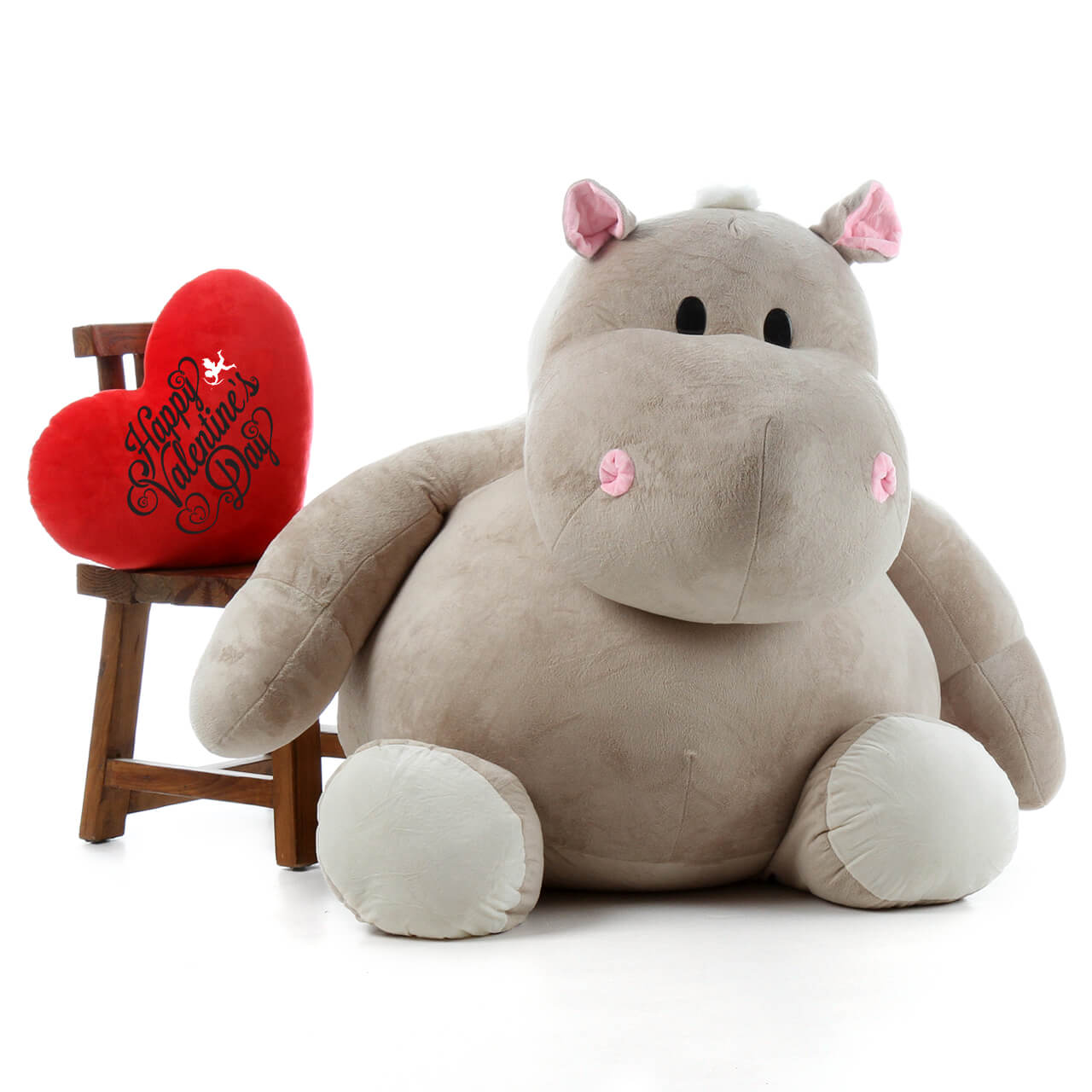 Details about   Hot Jumbo Hippo Plush Toys Giant 135cm Soft Stuffed Animals Hippo Pillow gifts 