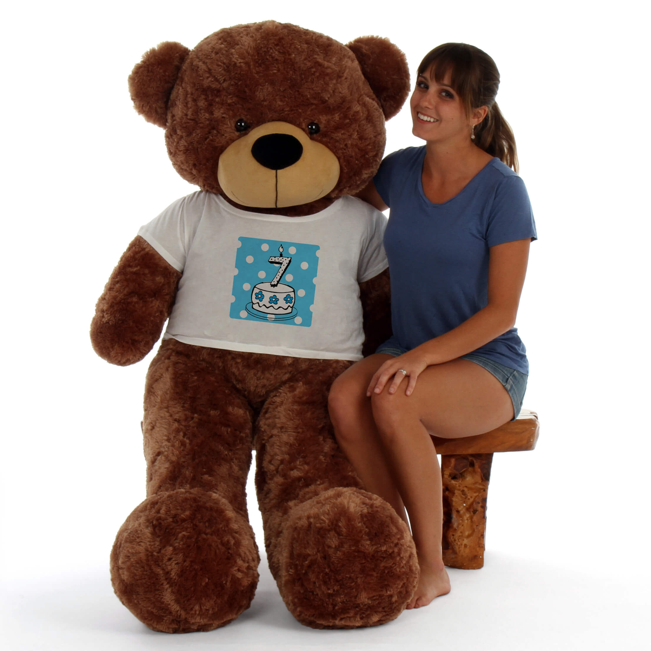 giant birthday teddy bear