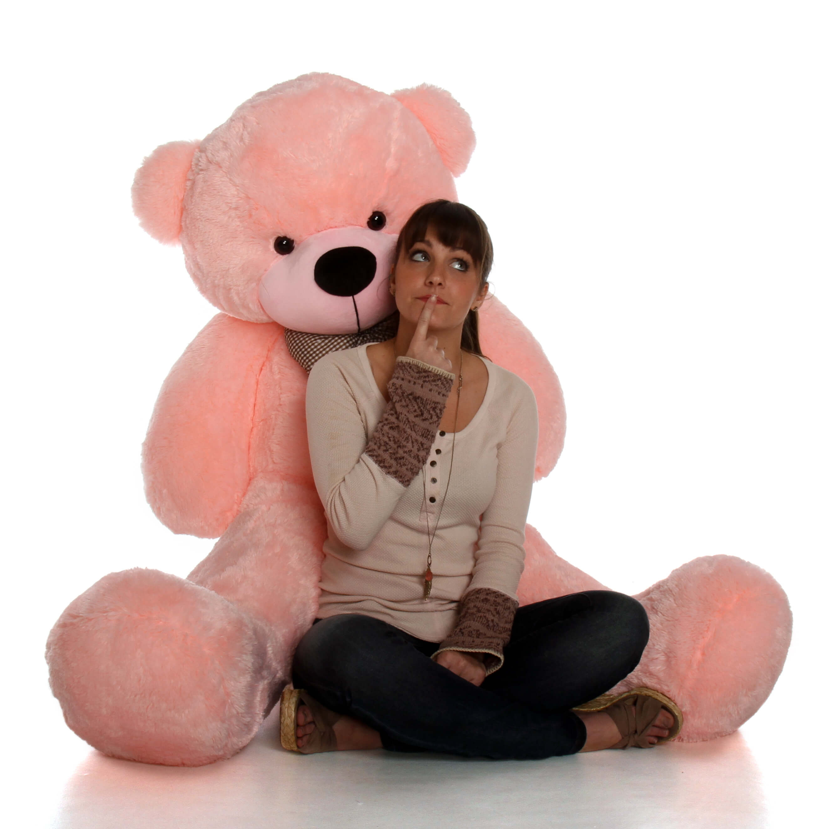 Lady Cuddles 60 Pink Huge Stuffed Teddy Bear Gian