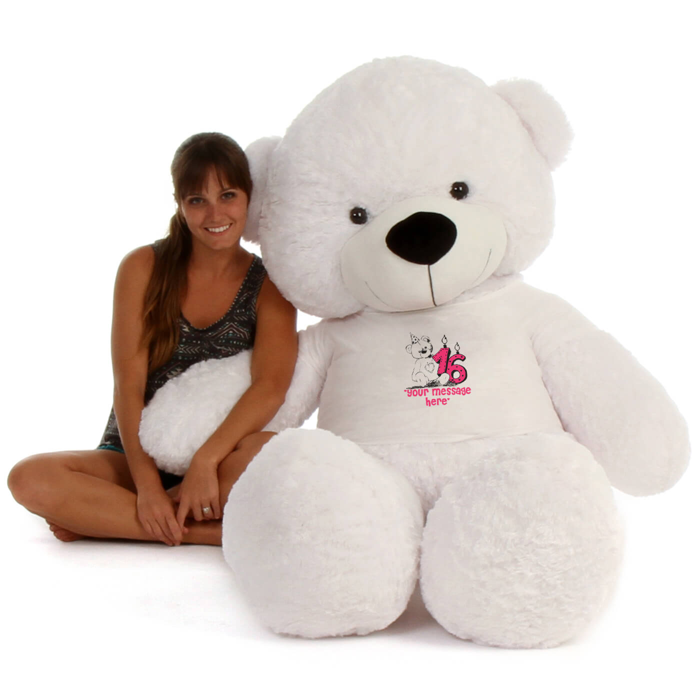 6ft-giant-teddy-coco-cuddles-white-bear-in-a-happy-birthday-your-message-here-t-shirt.jpg