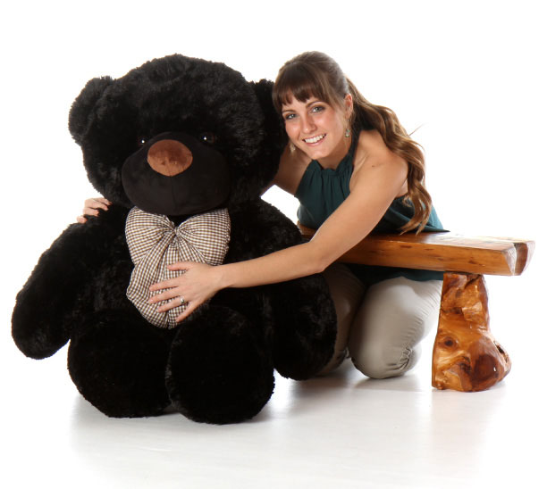 large black teddy bear