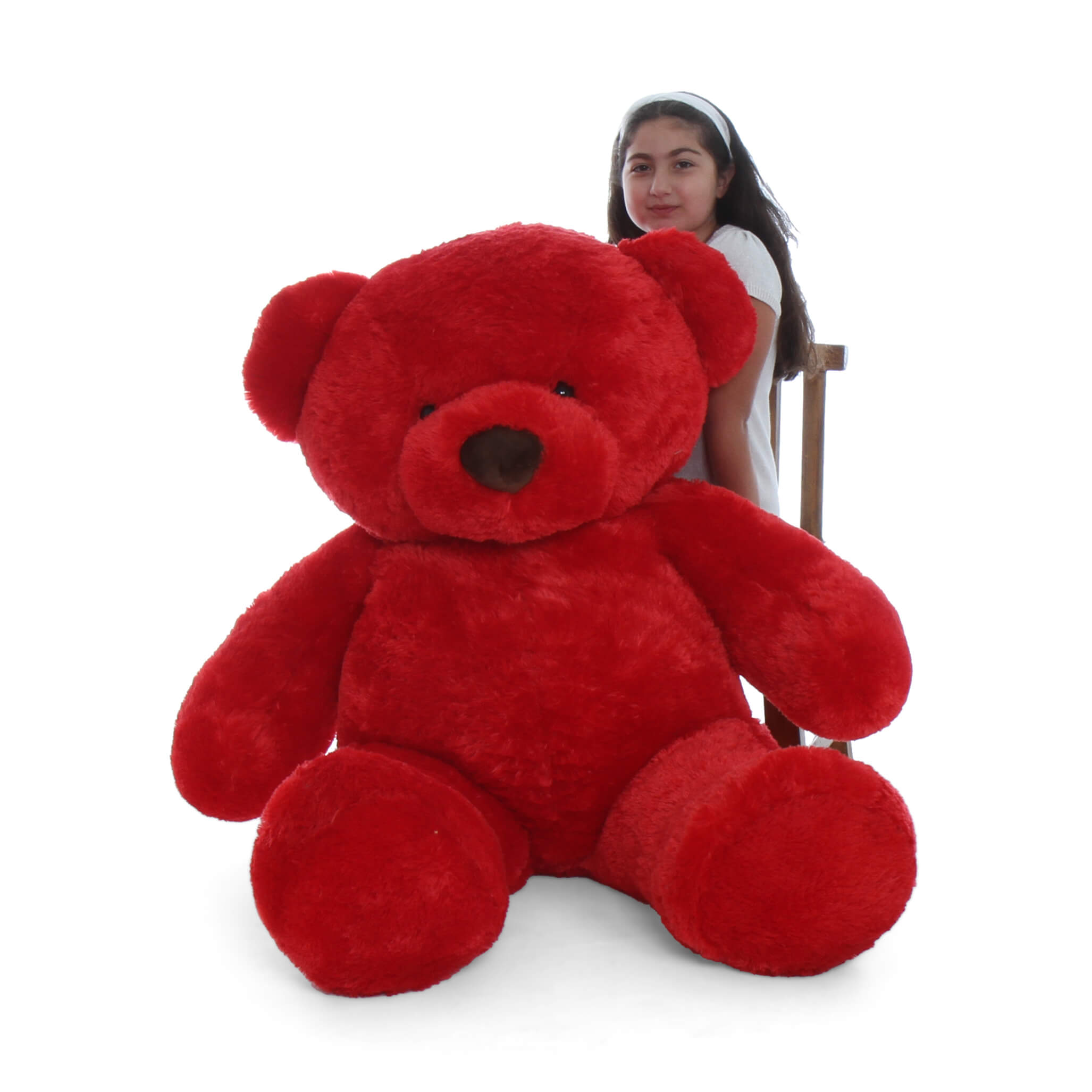 large red teddy bear