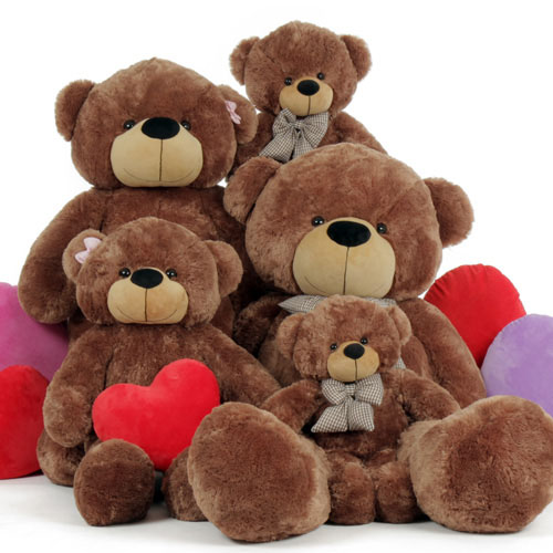 cuddles-brown-bears-set-of-five-gift-huge-family-giant-teddy.jpg