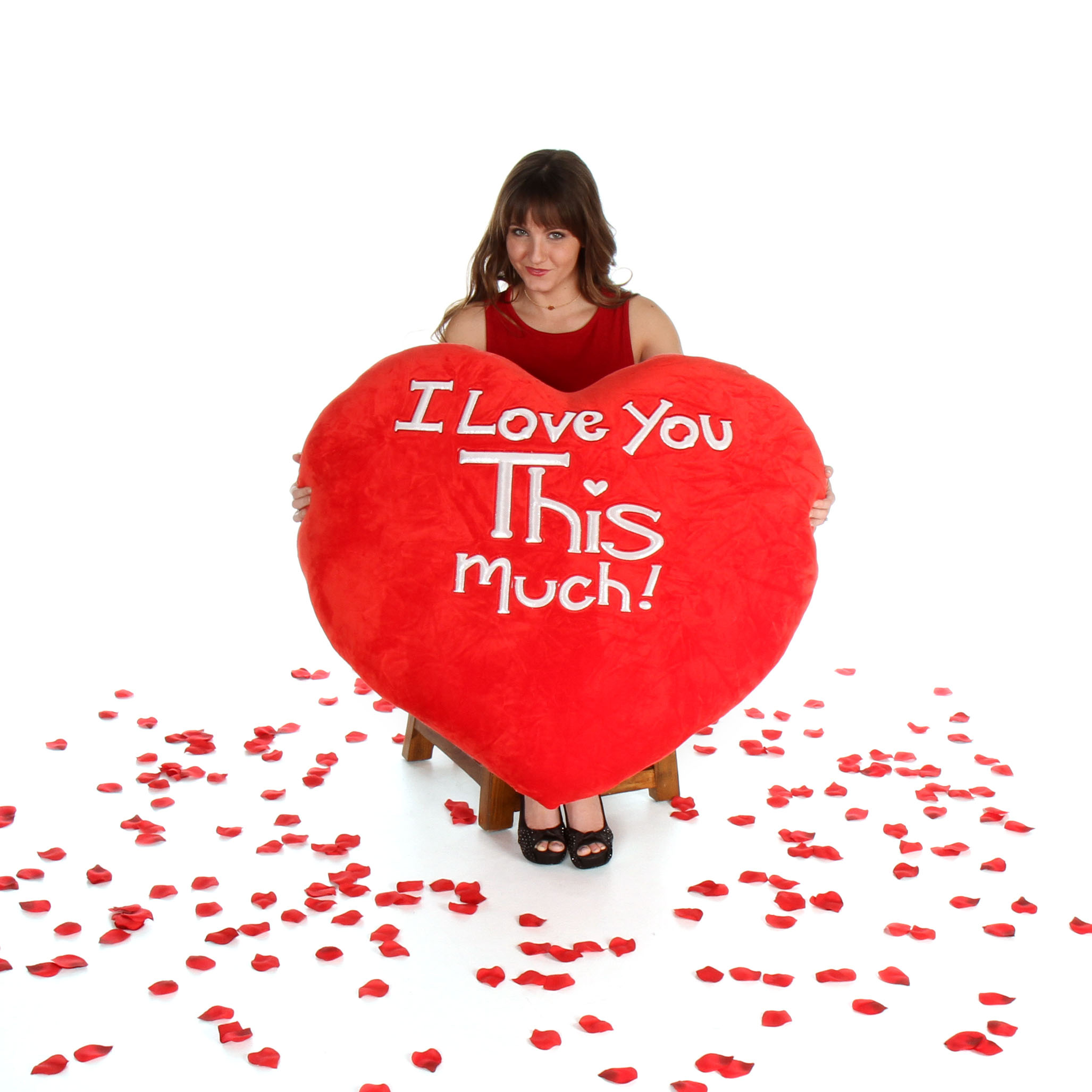 Hug It Like You Love It® Giant Heart Pillow