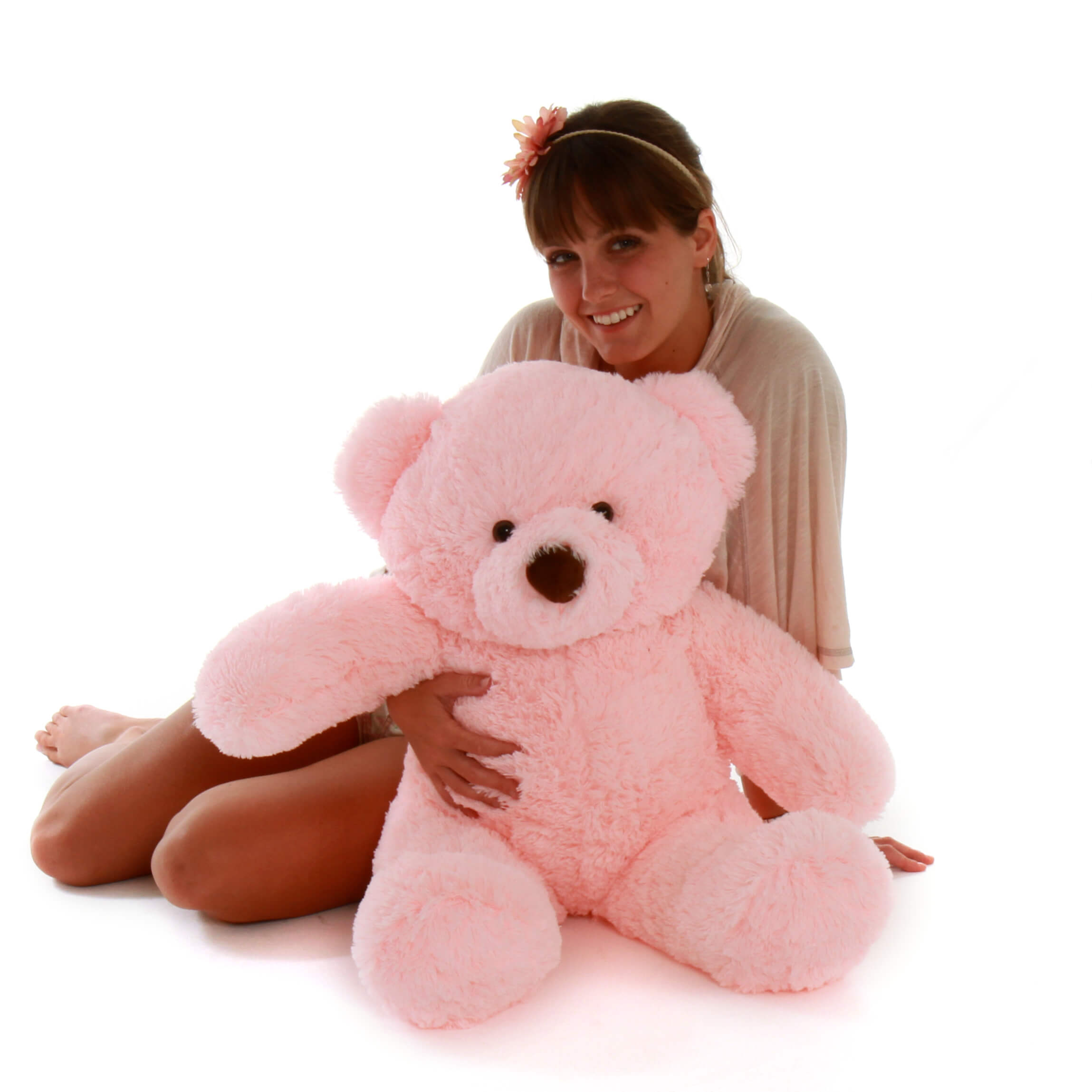 Extra Large Big Teddy Bear 3.5 Feet - Pink