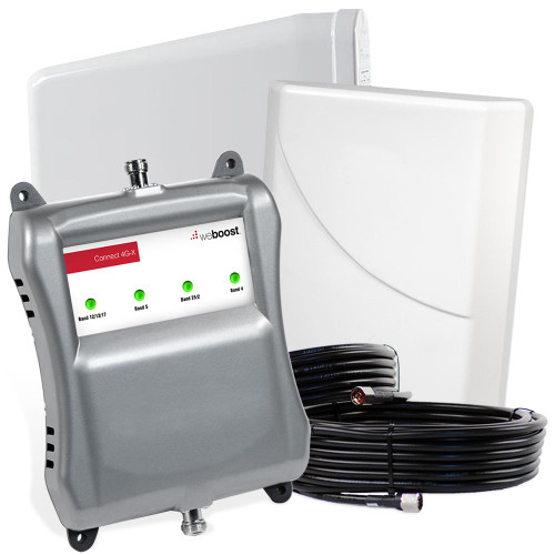 weBoost Connect 4G‑X Cell Phone Signal Booster for Homes 471104: Kit weBoost Connect 4G‑X Cell Phone Signal Booster for Homes 471104: Kit