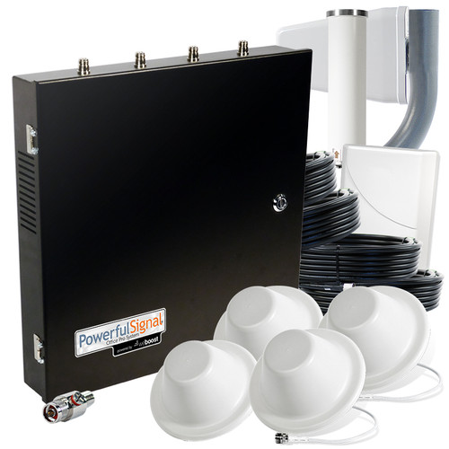 Wilson weBoost Small Office PRO 70 dB 4-Antenna System 471104: Kit Wilson weBoost Small Office PRO 70 dB 4-Antenna System 471104: Kit