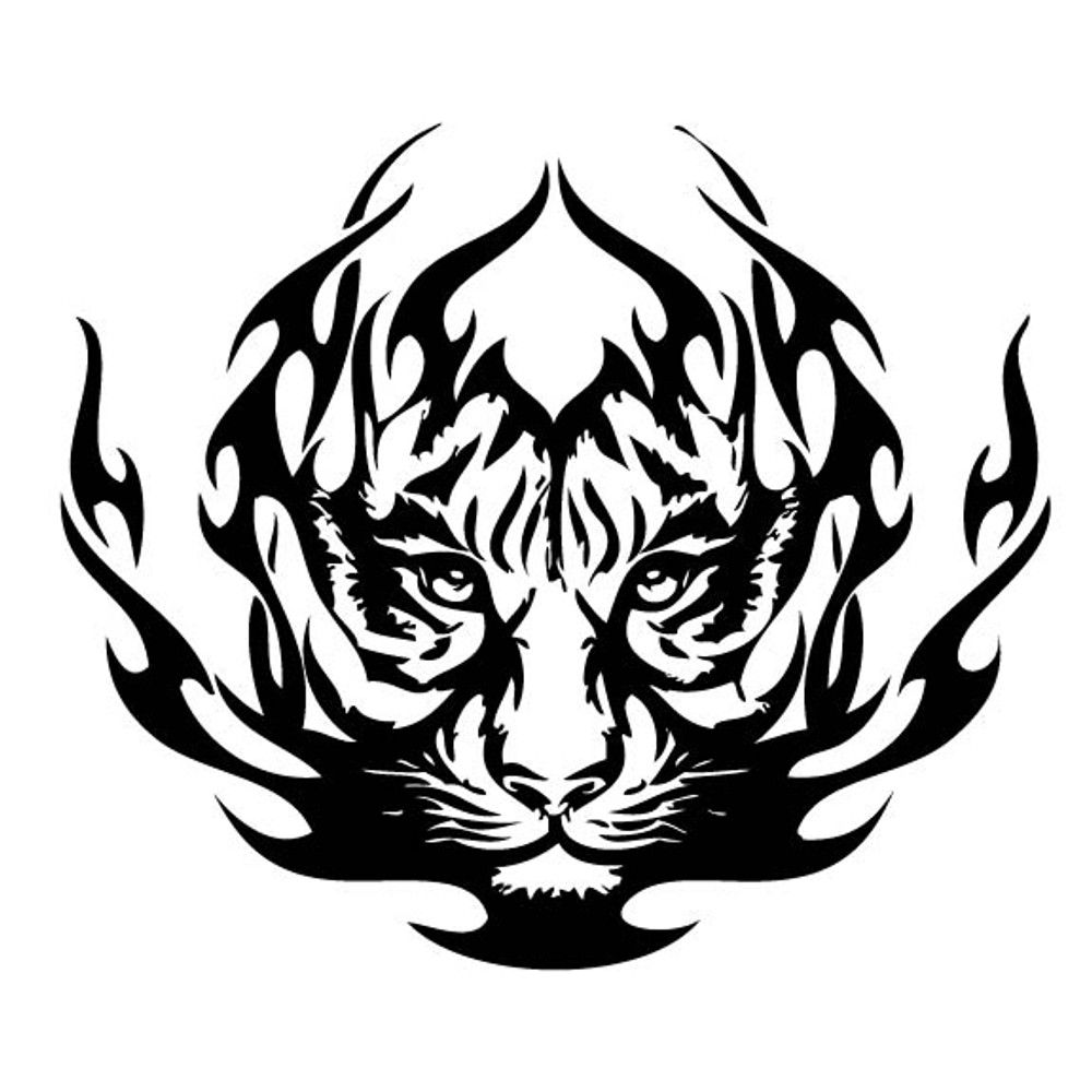 Download Animal Car Decals - Car Stickers | Tiger Car Decal 02 ...