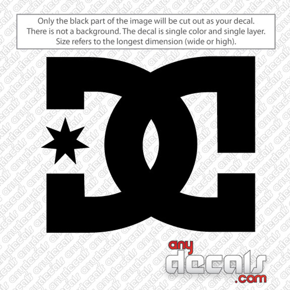 car decals car stickers dc skate car decal anydecals com