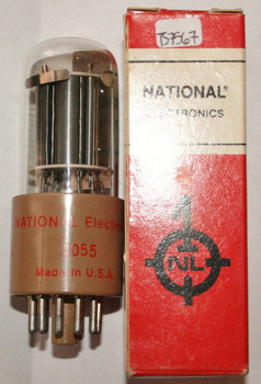 NOS NIB National Electronics 2055 Photomultiplier Vacuum Tube NOS NIB National Electronics 2055 Photomultiplier Vacuum Tube