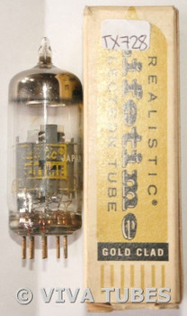 NOS NIB Realistic Lifetime Japan 6EJ7 / EF184 Gray Plate Top O Get Vacuum Tube NOS NIB Realistic Lifetime Japan 6EJ7 / EF184 Gray Plate Top O Get Vacuum Tube