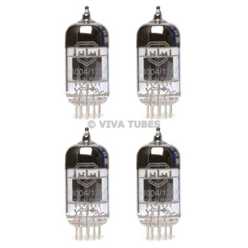 New Gain Matched Quad (4) Mullard Reissue CV4004 / 12AX7 Low Noise Vacuum Tubes New Gain Matched Quad (4) Mullard Reissue CV4004 / 12AX7 Low Noise Vacuum Tubes
