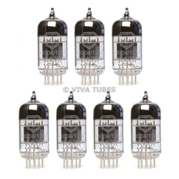 New Gain Matched Septet (7) Mullard Reissue CV4004 / 12AX7 Low Noise Tubes New Gain Matched Septet (7) Mullard Reissue CV4004 / 12AX7 Low Noise Tubes