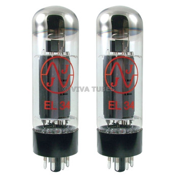 Brand New In Box Matched Pair JJ EL34 6CA7 Fully Tested Guaranteed Vacuum Tubes Brand New In Box Matched Pair JJ EL34 6CA7 Fully Tested Guaranteed Vacuum Tubes