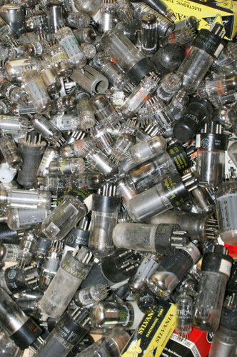 Mixed Grab Bag Lot of 200 USED Vintage Radio TV HAM Vacuum Tubes Valves