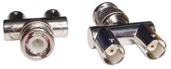 BNC-M Double BNC-F 180Deg Y-Type - P0708 BNC-M Double BNC-F 180Deg Y-Type - P0708