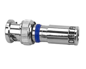 BNC RG6 Quad Compression - P0724BLU BNC RG6 Quad Compression - P0724BLU