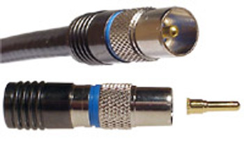 Pal RG6 Dual Compression - P0728YEL Pal RG6 Dual Compression - P0728YEL