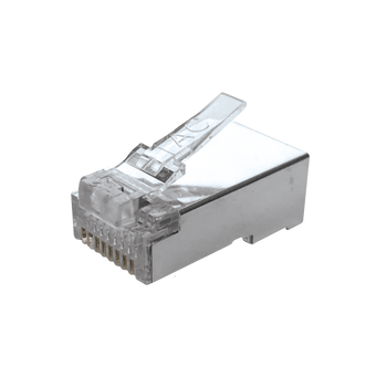 8P8C Full-Shield Round Solid - P2159 8P8C Full-Shield Round Solid - P2159