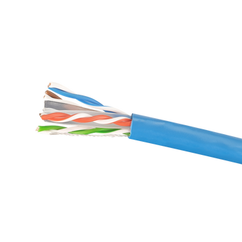 Cat6 Stranded Cable; UTP Cable 305m Pull Box: Blue Cat6 Stranded Cable; UTP Cable 305m Pull Box: Blue