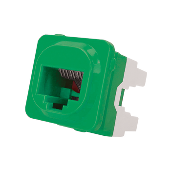 8P4C IDC Voice Jack Grn 50-Bucket - P4664GRN 8P4C IDC Voice Jack Grn 50-Bucket - P4664GRN