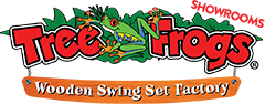 TREE FROGS - SWING SET FACTORY Logo