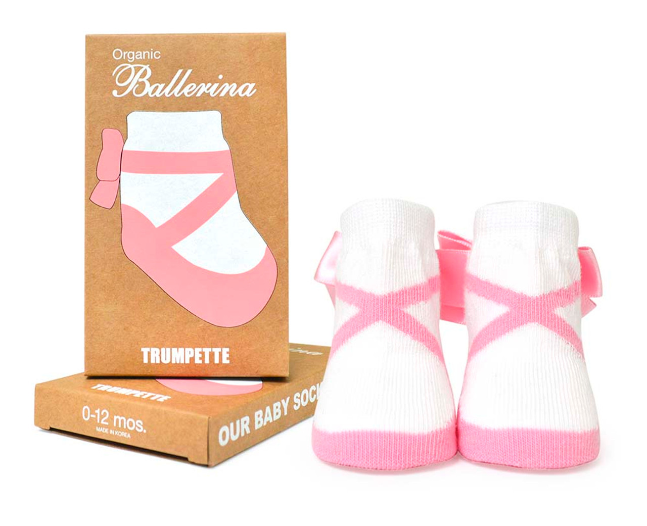 Organic Ballerina Baby Socks Girls Trumpette